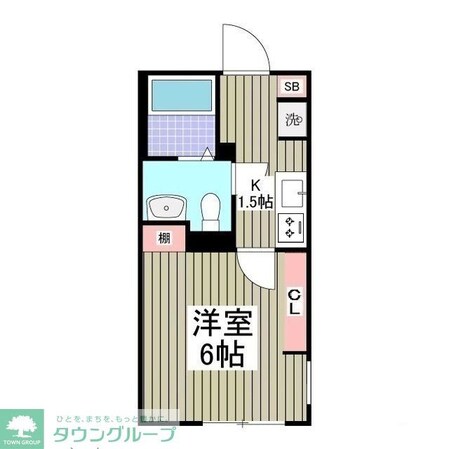 ER松戸の物件間取画像